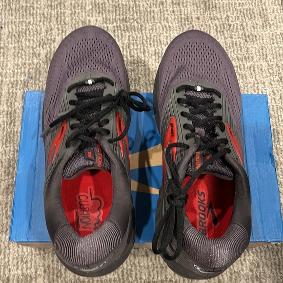 Brooks Men’s Addiction 14 Black/Blackened Pearl/Samba 11 Extra Wide 4E - Picture 6 of 7